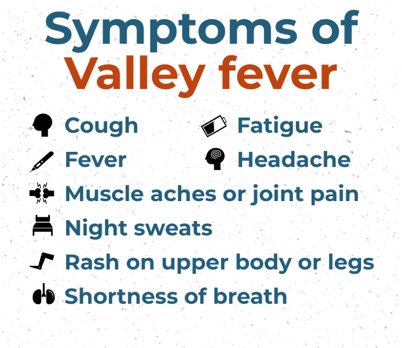 Symptom of Valley fever