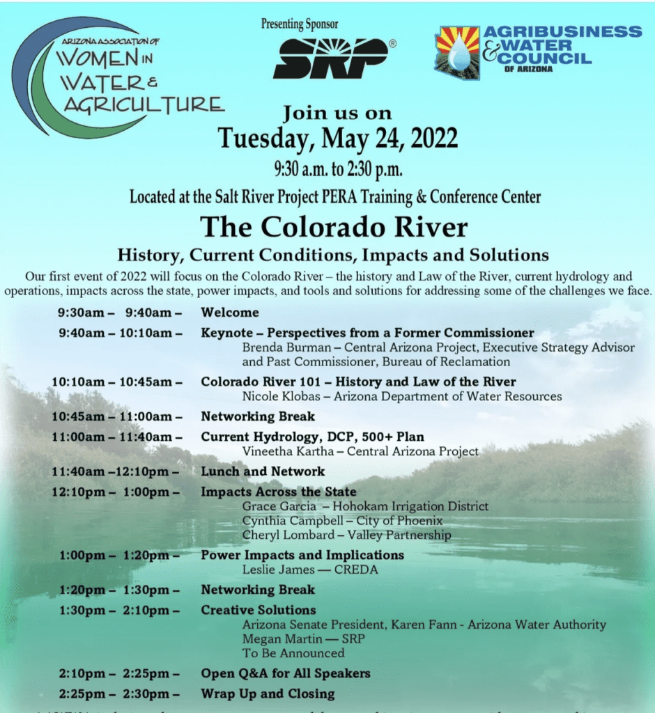 AAWAA to host Colorado River Event