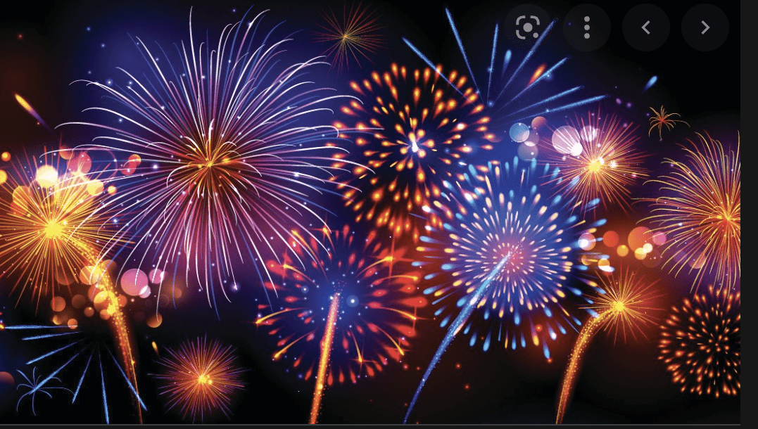 A fireworks