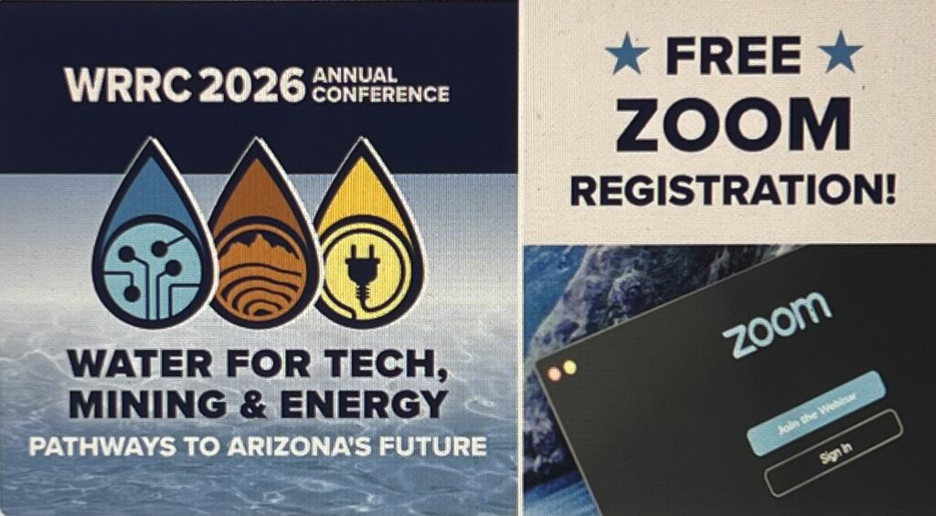WRRC 2026 conference poster; free Zoom registration